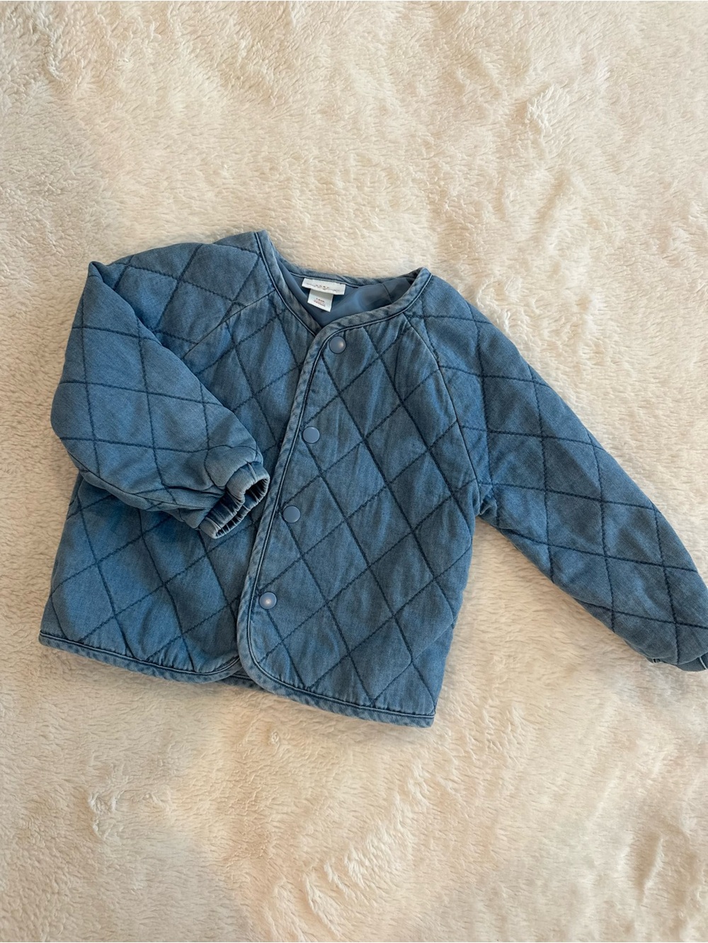 Cat & Jack Quilted Blue Puffer Jacket